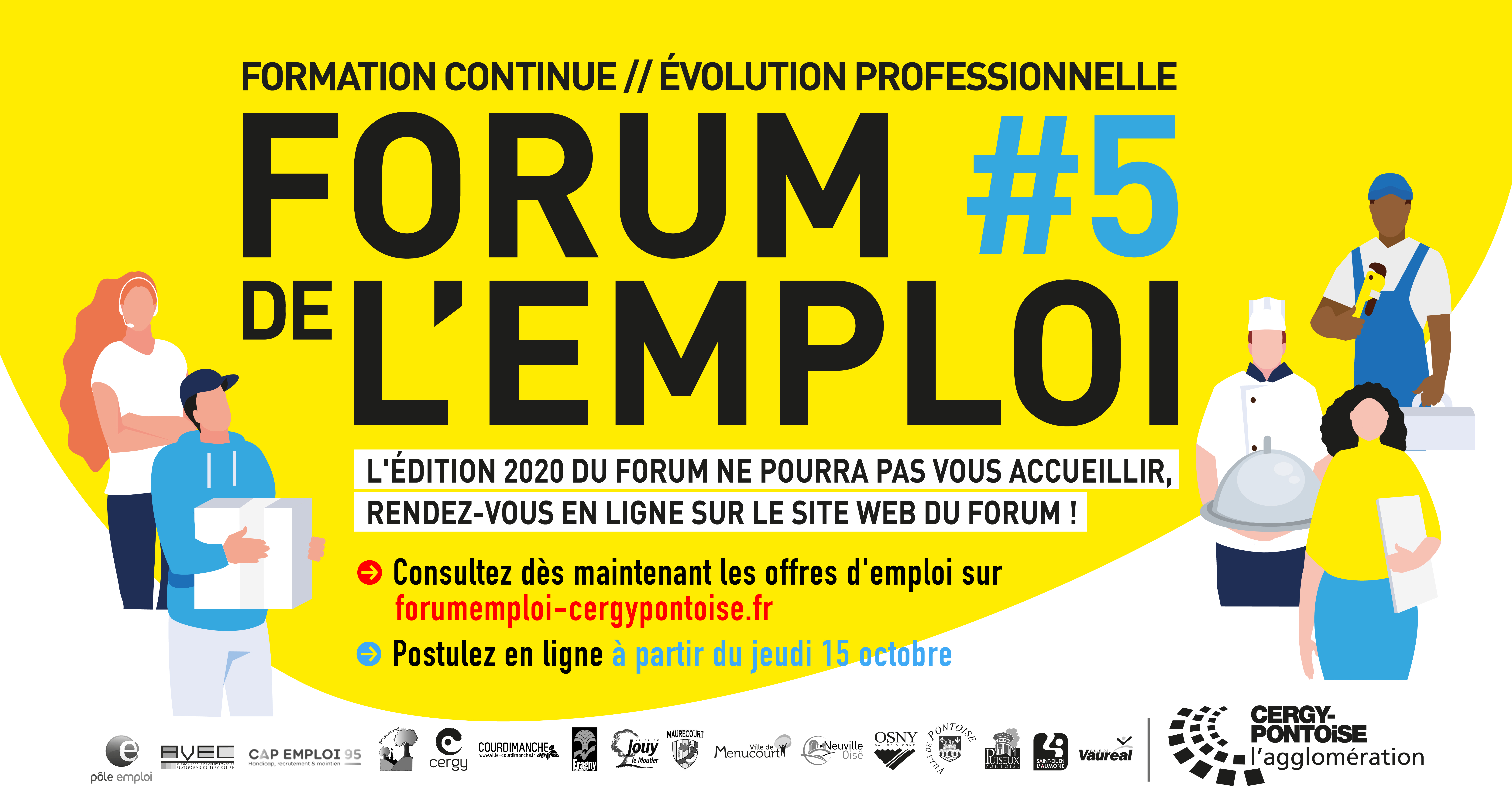 Forum Emploi Cergy Pontoise 13 10 16